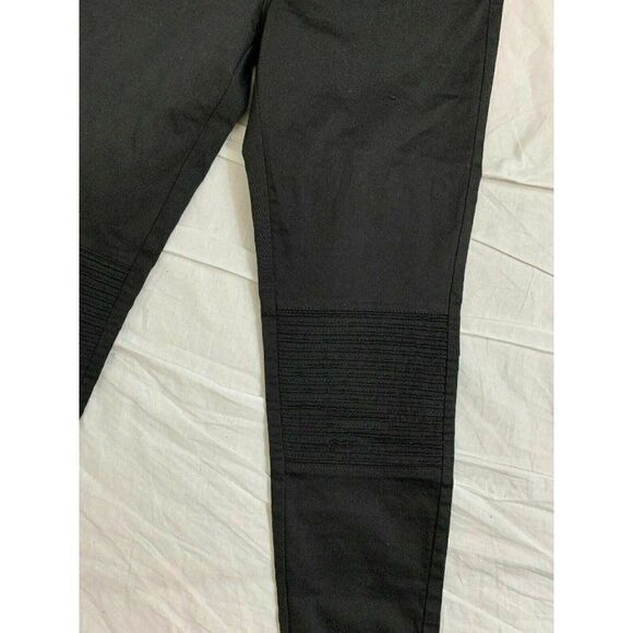 Zara Womens Solid Charcoal Dark Gray Skinny Jeans Pants Mid Rise Size 4 - Picture 2 of 6